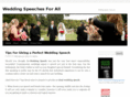 weddingspeechesforall.info