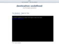 destinationundefined.com