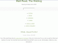 mattread.com