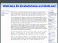 alcaladehenareshotels.net