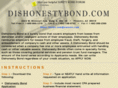 dishonestybond.com