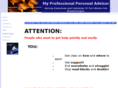 myprofessionalpersonaladvisor.com