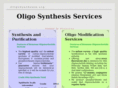 oligosynthesis.org