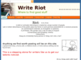 writeriot.com