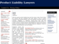 lawyersproductliability.net