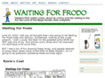 waitingforfrodo.com