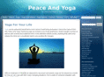 peaceandyoga.info