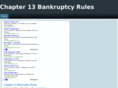 chapter13bankruptcyrules.com