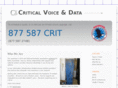 criticaldataandvoice.com