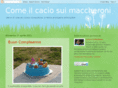 caciosuimaccheroni.net