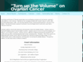 turnupthevolumeonovariancancer.com