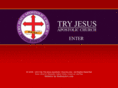 tryjesusapostolicchurch.com