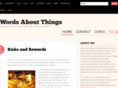 wordsaboutthings.co.uk