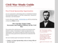 civilwarstudyguide.com