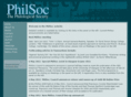 philsoc.org.uk