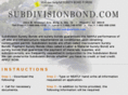 subdivisionbond.com