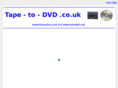 tape-to-dvd.co.uk