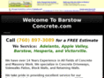barstowconcrete.com