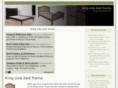 kingsizebedframedeals.net