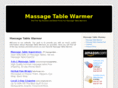 massagetablewarmer.net
