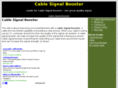 cablesignalbooster.org