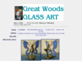 greatwoodsglassart.com