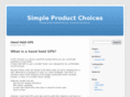 simpleproductchoices.com