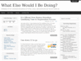 whatelsewouldibedoing.com