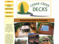 cedarcreekdecks.com