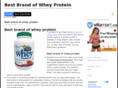 bestbrandofwheyprotein.com