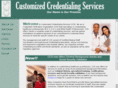 customizedcredentialling.com