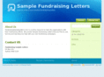 fundraisingsampleletters.com