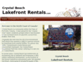 crystalbeachcottagerentals.com