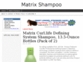 matrixshampoo.com