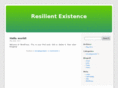 resilientexistence.com