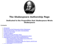 shakespeareauthorship.com