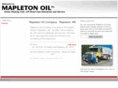 mapletonoil.com