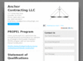 anchorcontractingllc.com