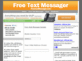 freetextmessager.com