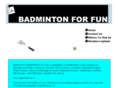 badmintonforfun.com