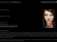 julietlandauvoiceover.com