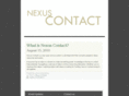 nexuscontact.com