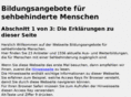 bildungsangebote-fuer-sehbehinderte.ch