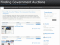 findinggovernmentauctions.com