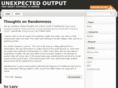 unexpectedoutput.com