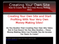 creatingyourownsite.com