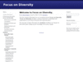 focusondiversity.info