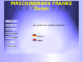 maschinenbau-franke.com