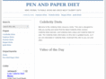 penandpaperdiet.com