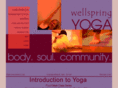 wellspringyoganm.com